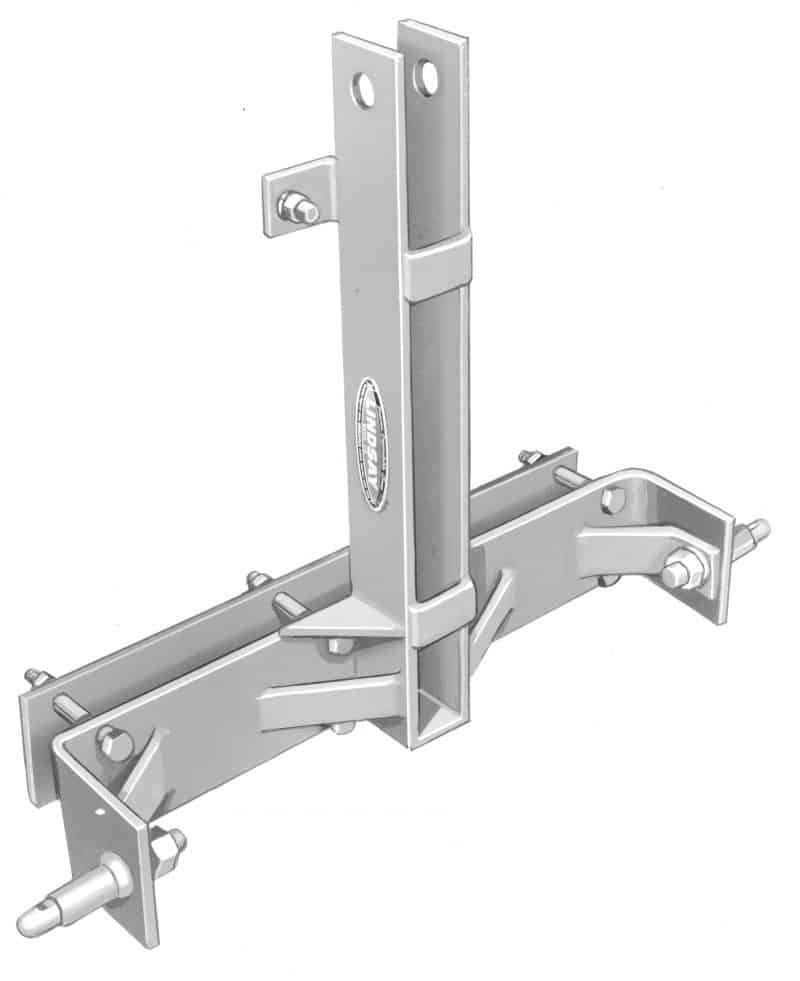 Tractor Mounted Drawbar For Standard 3-Point Hitch